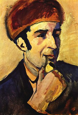 Portrait des Franz Marc