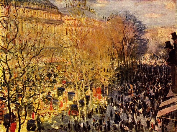 Boulevard des Capucines in Paris