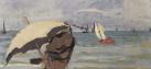 Camille-Monet-am-Strand-von-Trouville