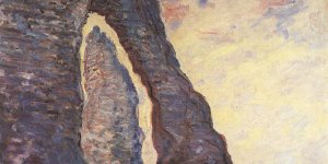 La Porte d Aval und die Nadel bei Etretat 