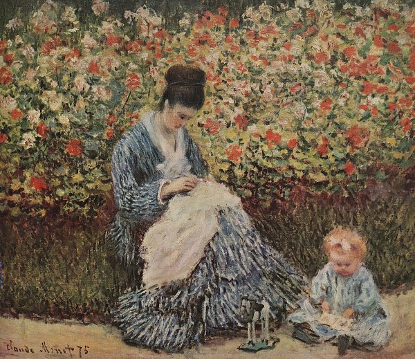 Madame Monet und Kind