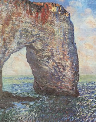 die Felsenklippen von Etretat La Manneporte