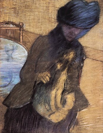 Mary Cassatt mit Huendchen 