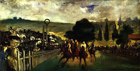 Rennen in Longchamp 