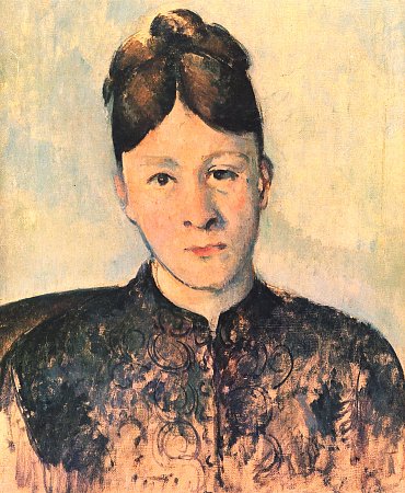 Portrait der Madame Cezanne 2 