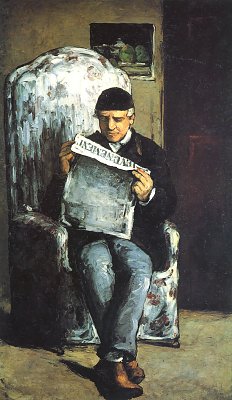 Portrait des Louis Auguste Cezanne