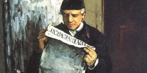 Portrait des Louis Auguste Cezanne 