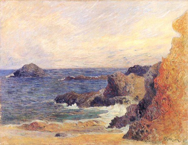 Felsige Meereskueste