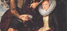 Peter-Paul-SelbstPortrait-des-Malers-mit-seiner-Frau-Isabella-Brant-in-der-Geissblattlaube