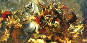 Sieg und Tod des Konsuls Decius Mus in der Schlacht 
