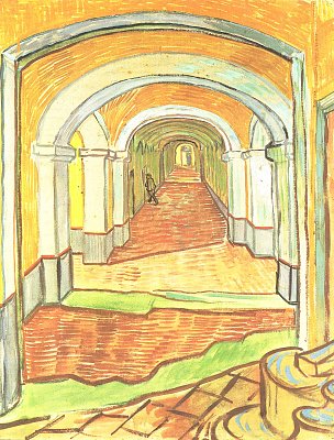 Korridor im Hospital Saint Paul