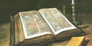 Stillleben mit Bibel 