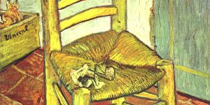 Vincents Stuhl mit Pfeife 