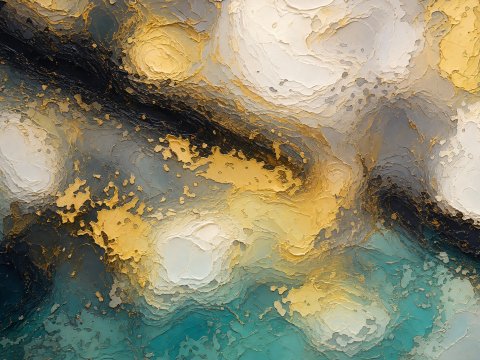Flüchtige Echos in Grau – Leinwandbild