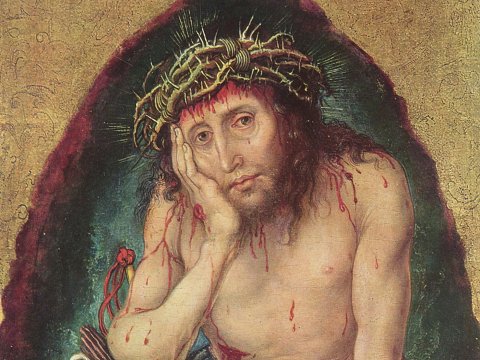 Christus mit Dornenkrone – Albrecht Dürer – Leinwandbild