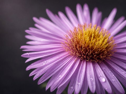 Lichtzauber in violett – Leinwandbild