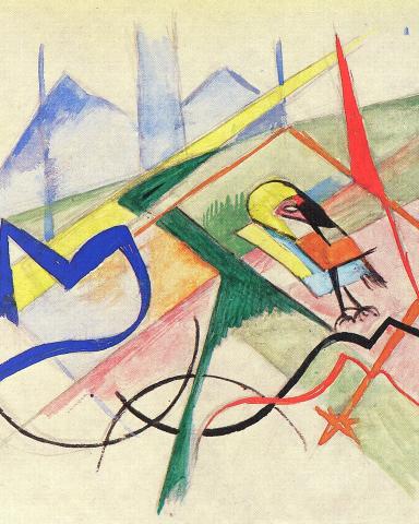 Franz Marc Leinwandbilder
