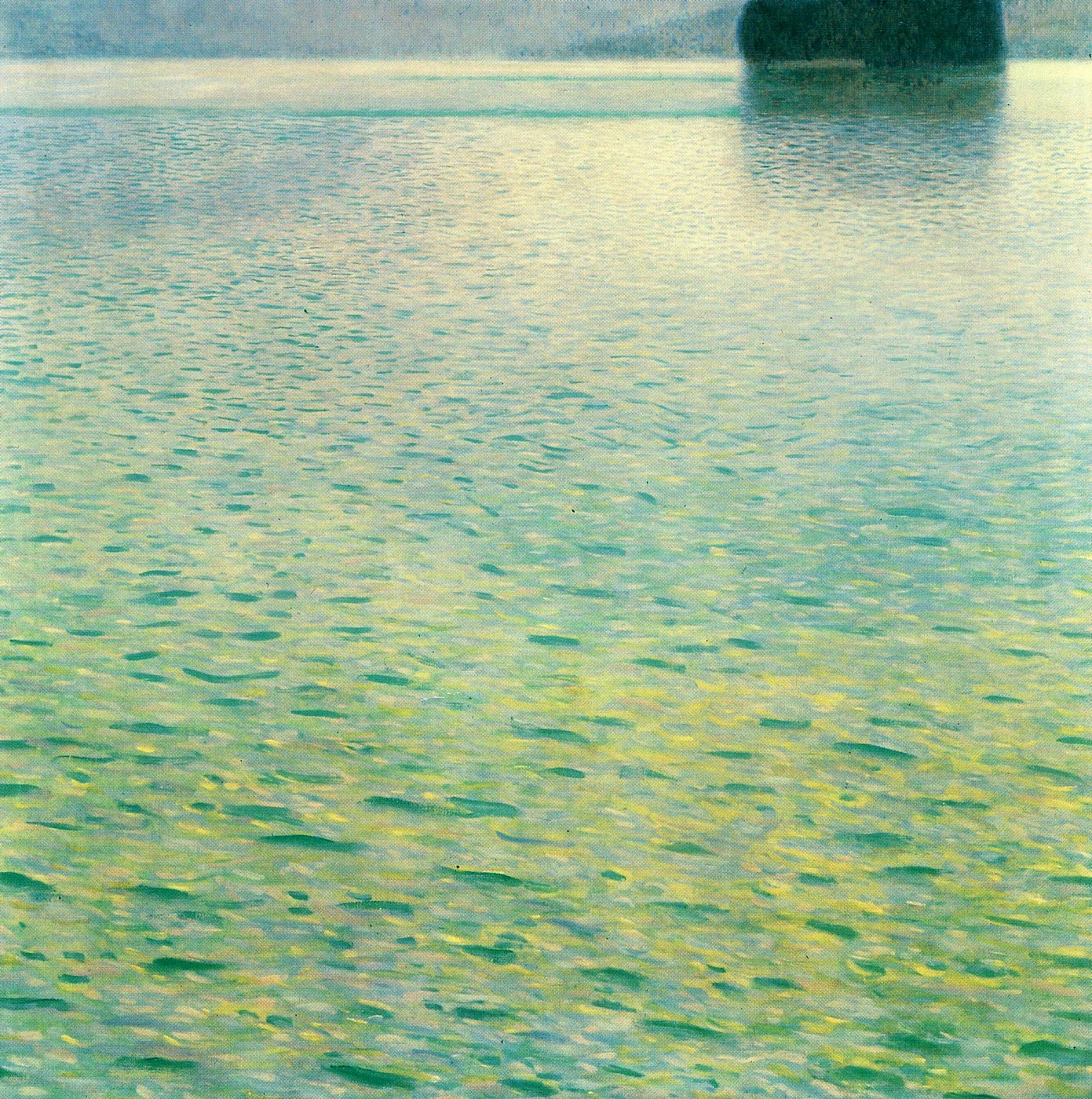 Glitzernde Wasseroberfläche – Gustav Klimt – Gustav Klimt Leinwandbild