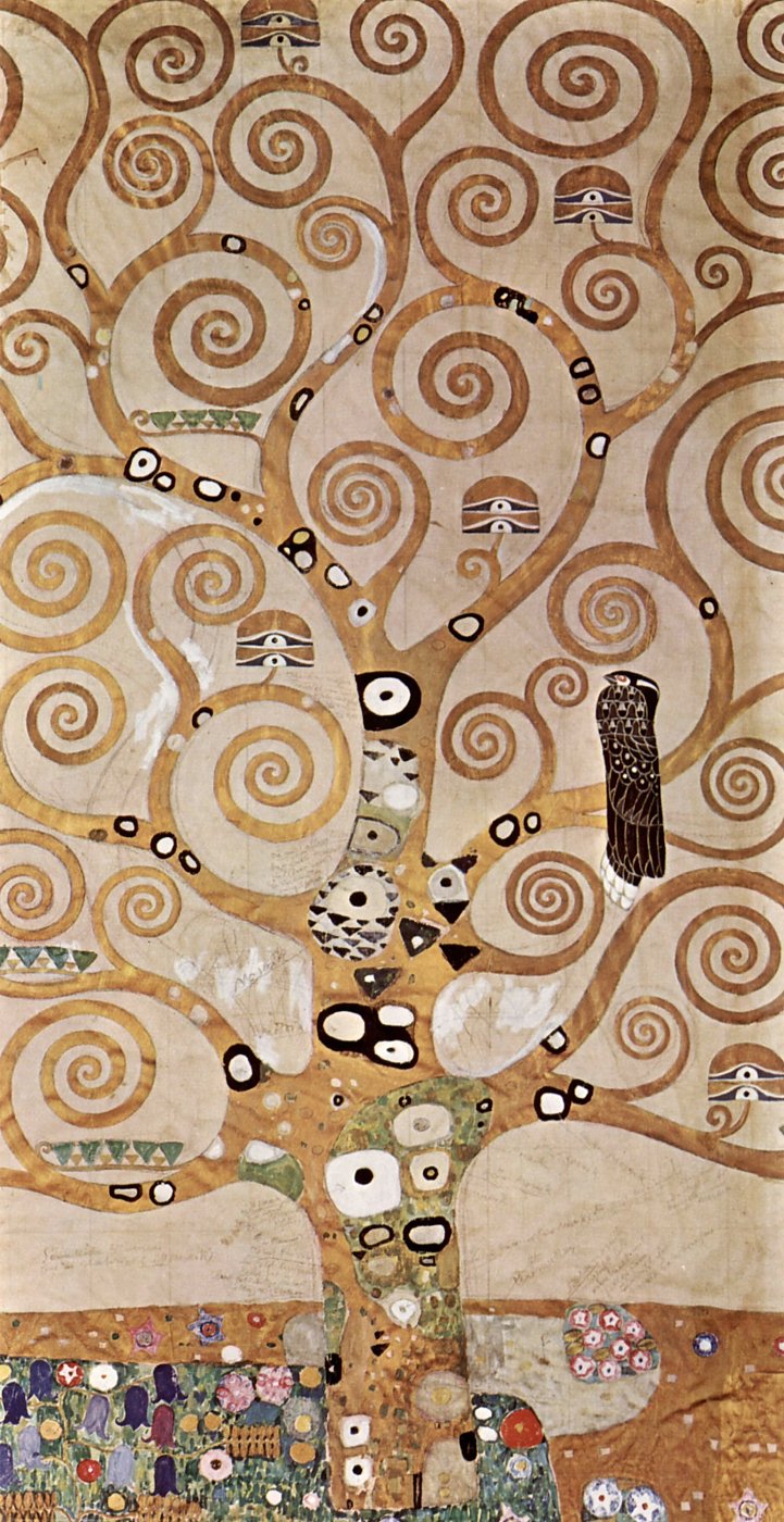 Der Lebensbaum – Gustav Klimt – Gustav Klimt Leinwandbild