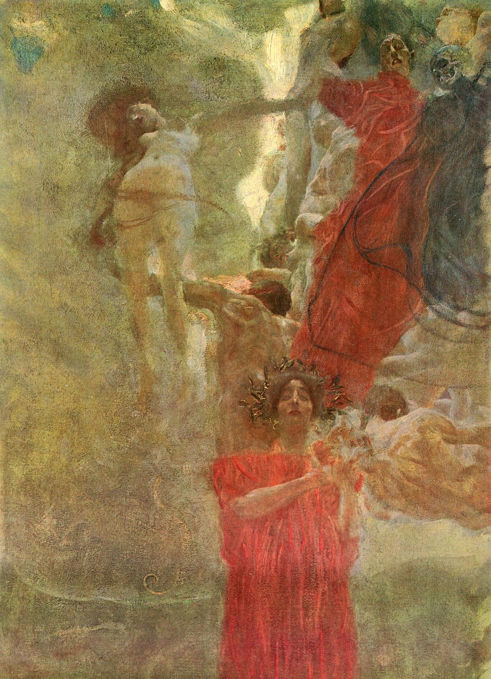 Allegorie der Malerei – Gustav Klimt – Leinwandbild