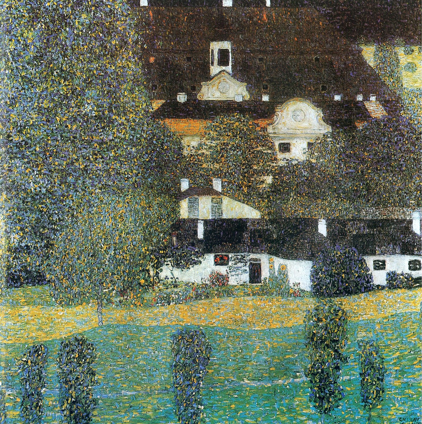 Schloss Kammer am Attersee – Gustav Klimt – Gustav Klimt Leinwandbild