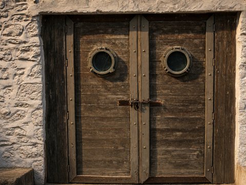 Eingang zum Geheimnis – Leinwandbild