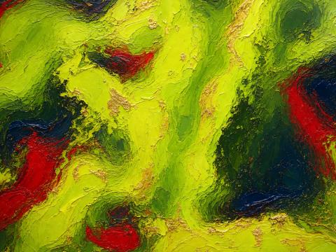 Fluidität der Schatten – Leinwandbild