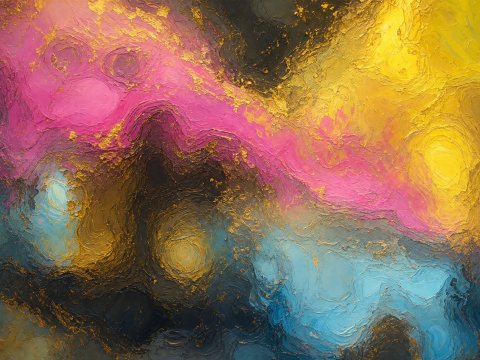 Flüchtige Harmonie im Dämmerlicht – Leinwandbild