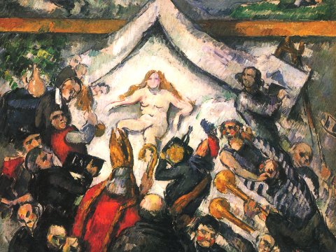 Die Moderne Kunst – Paul Cézanne – Leinwandbild