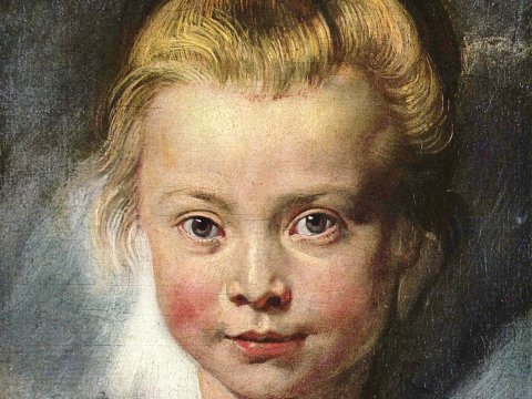 Porträt eines jungen Knaben – Peter Paul Rubens – Leinwandbild