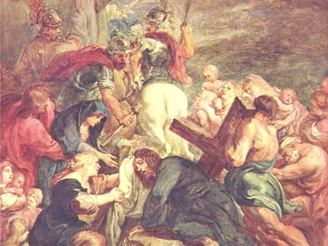 Kreuztragung Christi – Peter Paul Rubens – Leinwandbild